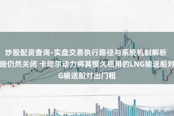 炒股配资查询-实盘交易执行路径与系统机制解析 出口设施仍然关闭 卡塔尔动力将其恒久租用的LNG输送船对出门租